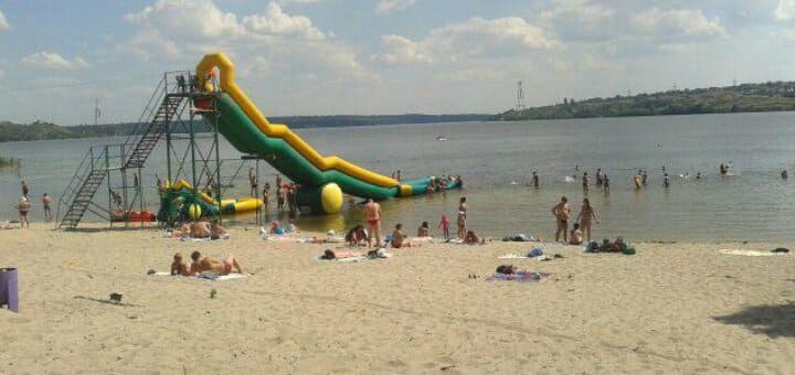 Приднепровский парк и пляж в Днепре